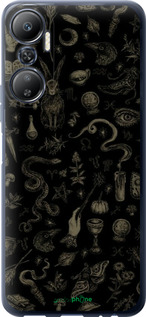 Силиконовый чехол Мистический коллаж с травами и магическими символами для Infinix Hot 20 - 6428u-2966 изображение 