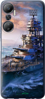 Силіконовий чехол Військовий корабель, world of tanks, wargaming для Infinix Hot 20 - 6461u-2966 изображение 