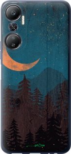 Силиконовый чехол Звездный лес для Infinix Hot 20 - 6480u-2966 изображение 