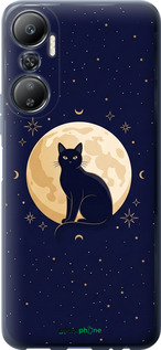 Силиконовый чехол 'Cute Cat Celestial/Witchy' для Infinix Hot 20 изображение 5