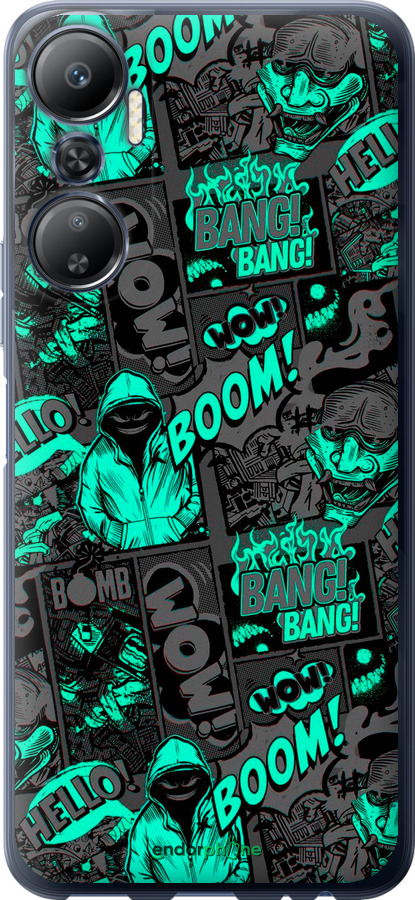 Силиконовый чехол № 5331 для Infinix Hot 20 - 5331u-2966 изображение 