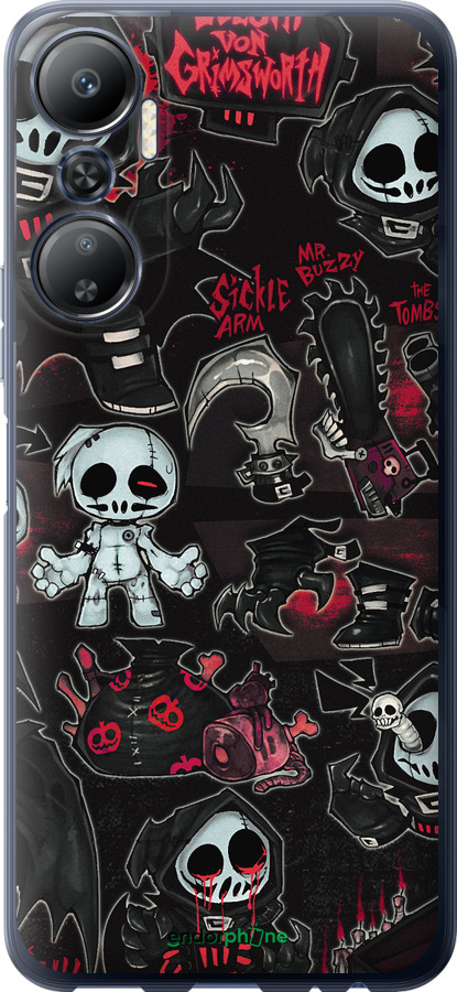 Силиконовый чехол № 5380 для Infinix Hot 20 - 5380u-2966 изображение 