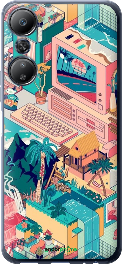 Силиконовый чехол № 5393 для Infinix Hot 20 - 5393u-2966 изображение 