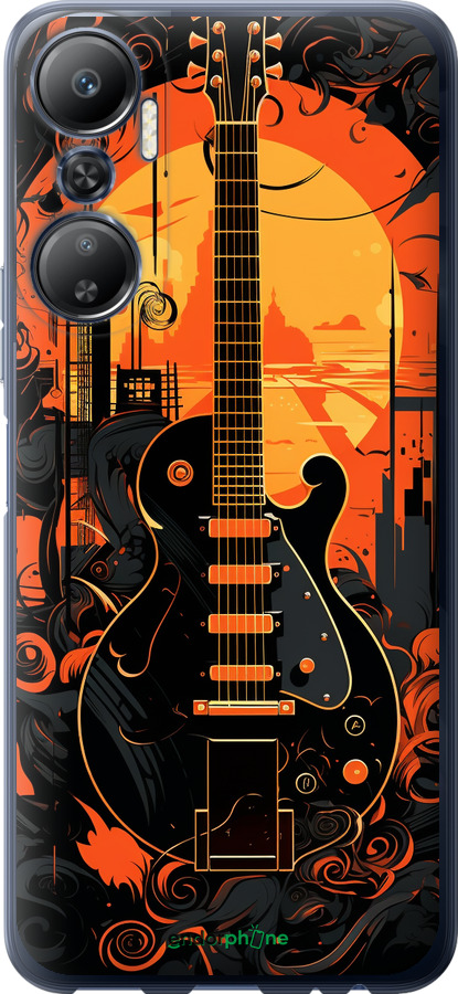 Силіконовий чехол Гитара для Infinix Hot 20 - 5957u-2966 изображение 