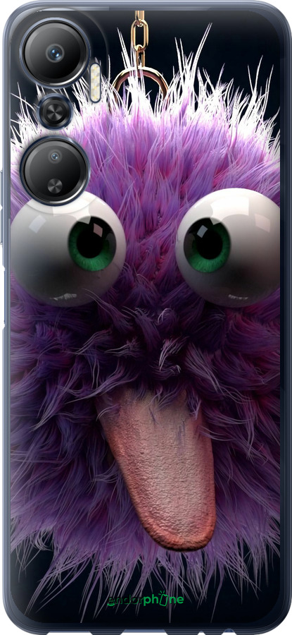 Силиконовый чехол Пушистик для Infinix Hot 20 - 6017u-2966 изображение 