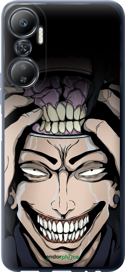 Силиконовый чехол Магическая Битва Kenjaku для Infinix Hot 20 - 6151u-2966 изображение 