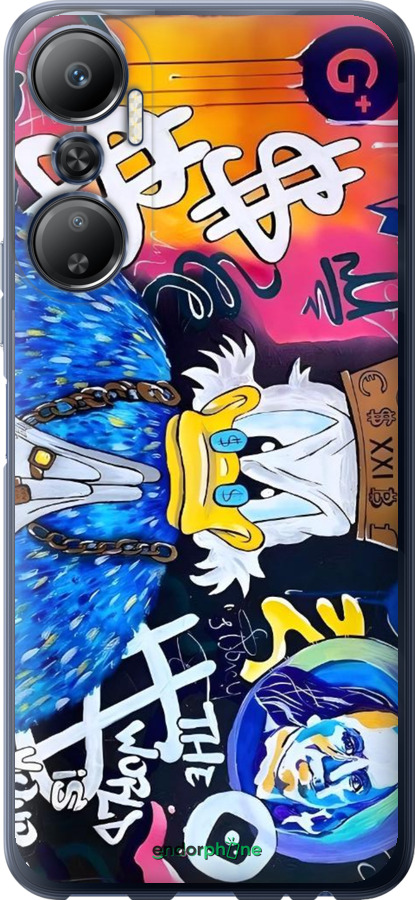 Силіконовий чехол Скрудж 2 для Infinix Hot 20 - 6285u-2966 изображение 