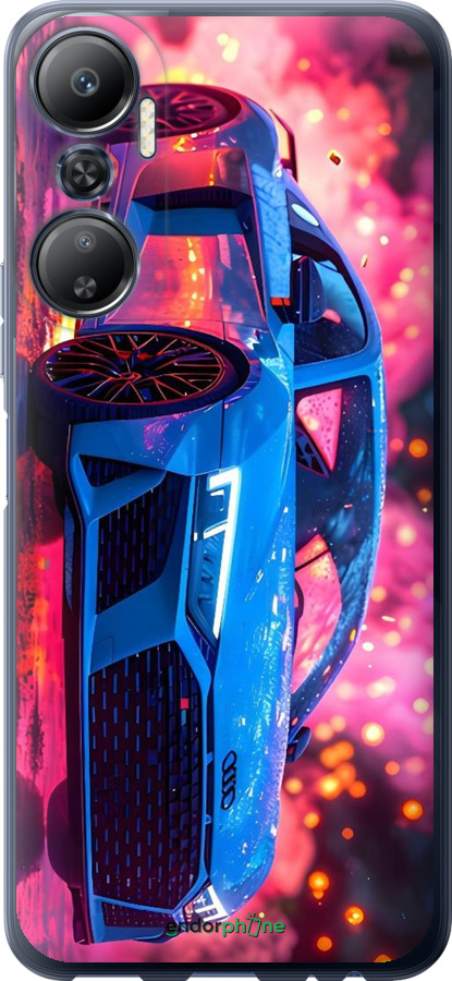 Силиконовый чехол Ауди для Infinix Hot 20 - 6286u-2966 изображение 