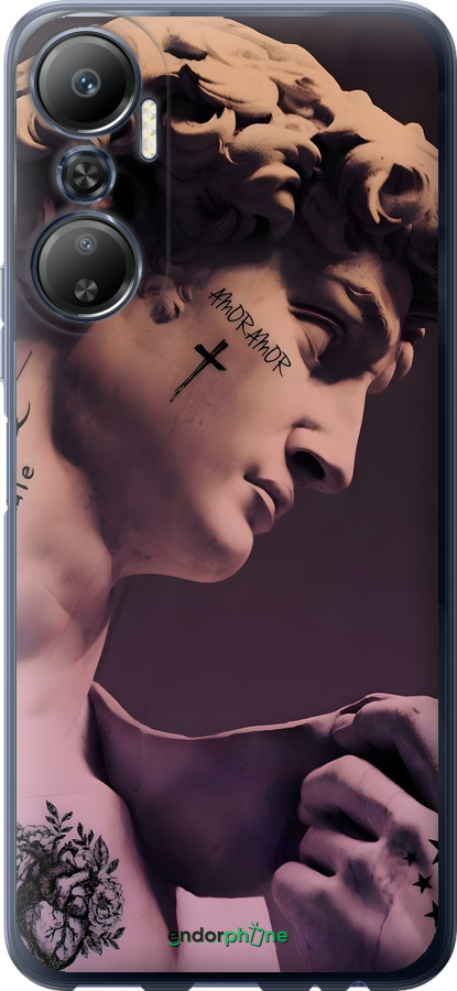 Силиконовый чехол Давид для Infinix Hot 20 - 6302u-2966 изображение 