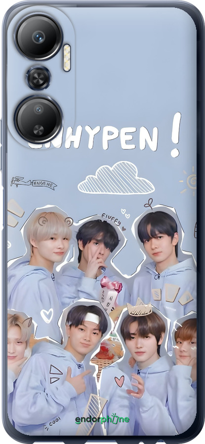 Силиконовый чехол Энхайпен для Infinix Hot 20 - 6362u-2966 изображение 