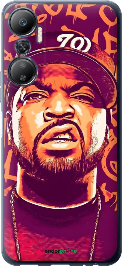 Силиконовый чехол Айс кюб для Infinix Hot 20 - 6367u-2966 изображение 