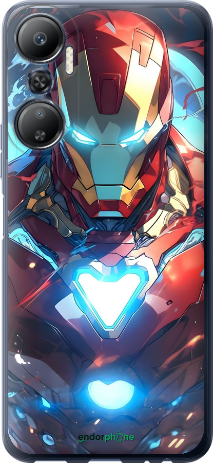 Силіконовий чехол Железный человек для Infinix Hot 20 - 6372u-2966 изображение 
