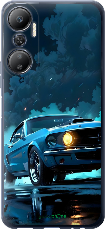 Силиконовый чехол Форд мустанг для Infinix Hot 20 - 6374u-2966 изображение 