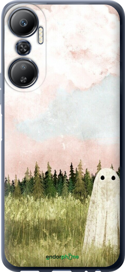 Силіконовий чехол Привид для Infinix Hot 20 - 6401u-2966 изображение 