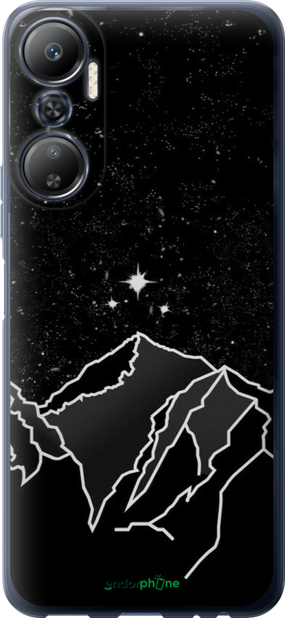 Силіконовий чехол Мінімалістичний гірський краєвид для Infinix Hot 20 - 6438u-2966 изображение 