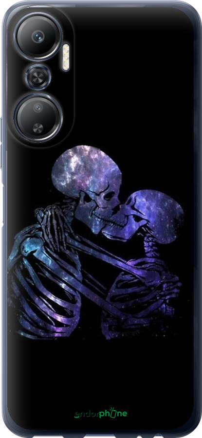 Силиконовый чехол С изображением скелета для Infinix Hot 20 - 6537u-2966 изображение 