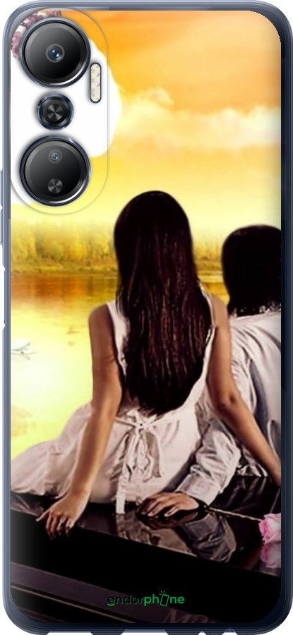 Силіконовий чехол Sunset для Infinix Hot 20 - 6607u-2966 изображение 