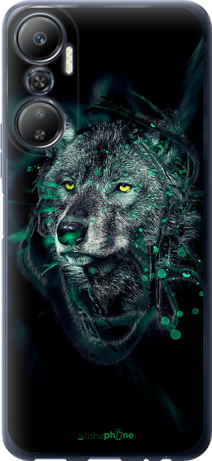 Силиконовый чехол Wolf для Infinix Hot 20 - 6610u-2966 изображение 