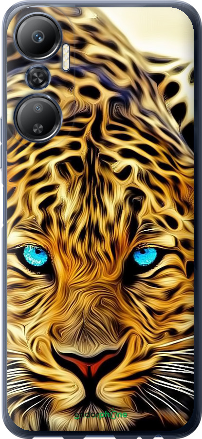 Силіконовий чехол Леопард для Infinix Hot 20 - 6611u-2966 изображение 