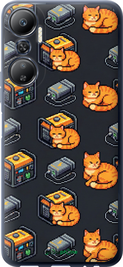 Силиконовый чехол Autonomous Zone для Infinix Hot 20 - 6771u-2966 изображение 