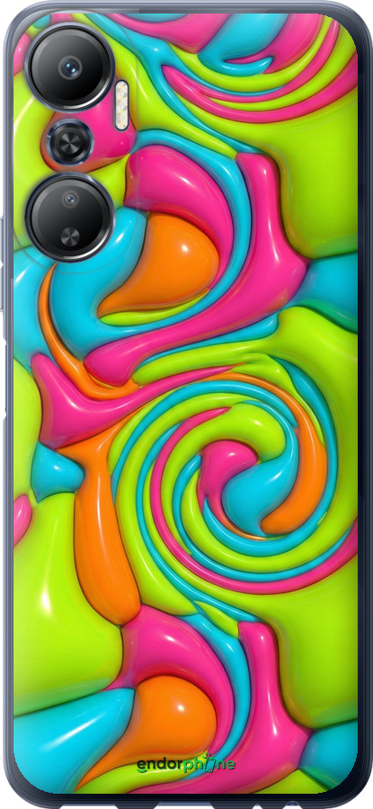 Силіконовий чехол Y2K Jelly Dream для Infinix Hot 20 - 6780u-2966 изображение 