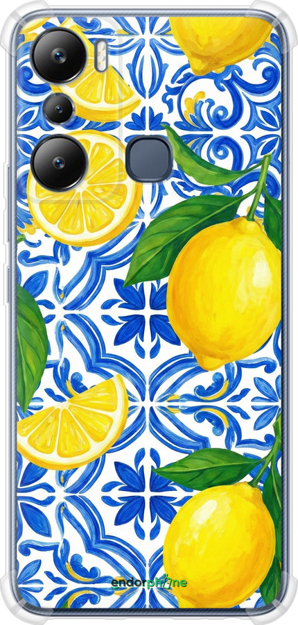 Силіконовий протиударний с посиленими кутами чехол Grocery Girl Italian Summer для Infinix Hot 20i - 6766sp-2964 изображение 