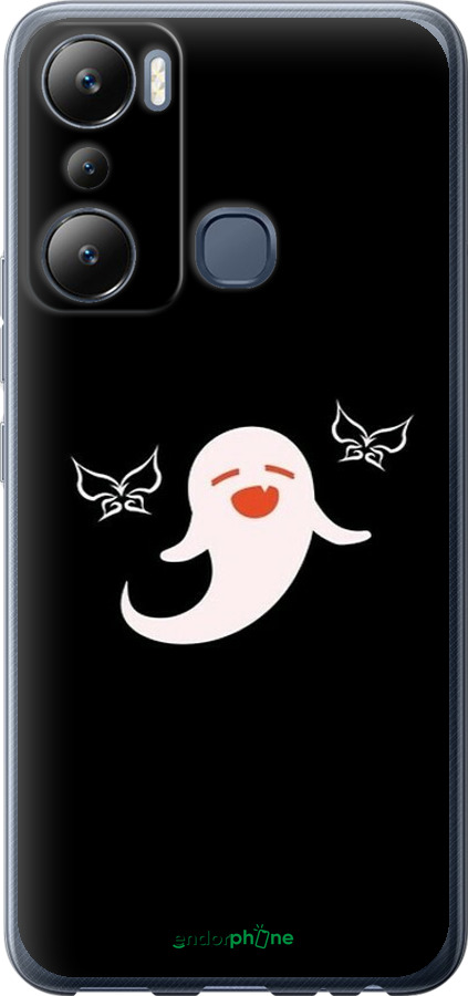 Силиконовый чехол Genshin Impact Ху Тао Искусство духа-призрака для Infinix Hot 20i - 6534u-2964 изображение 