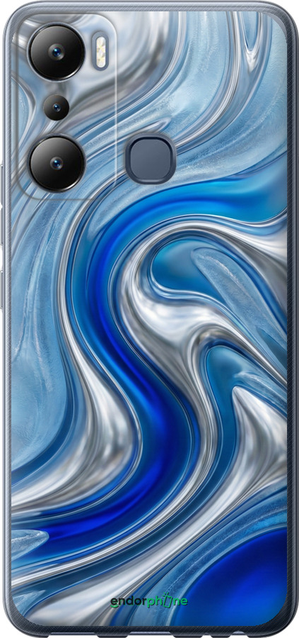 Силиконовый чехол Liquid Chrome для Infinix Hot 20i - 6781u-2964 изображение 