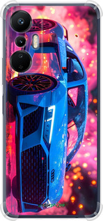 Силикон с усиленными углами чехол Ауди для Infinix Hot 20s - 6286sp-2965 изображение 