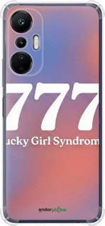 Силикон с усиленными углами чехол 'Aesthetic Aura Gradient 777 Lucky Energy' для Infinix Hot 20s изображение 3