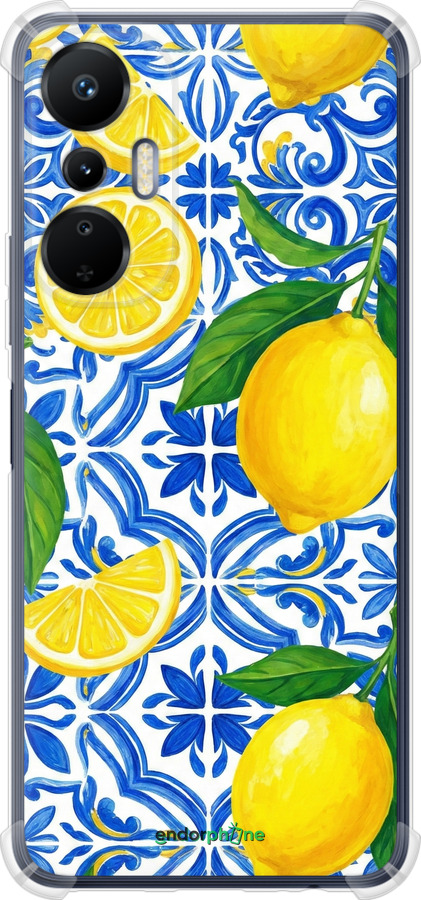 Силіконовий протиударний с посиленими кутами чехол Grocery Girl Italian Summer для Infinix Hot 20s - 6766sp-2965 изображение 