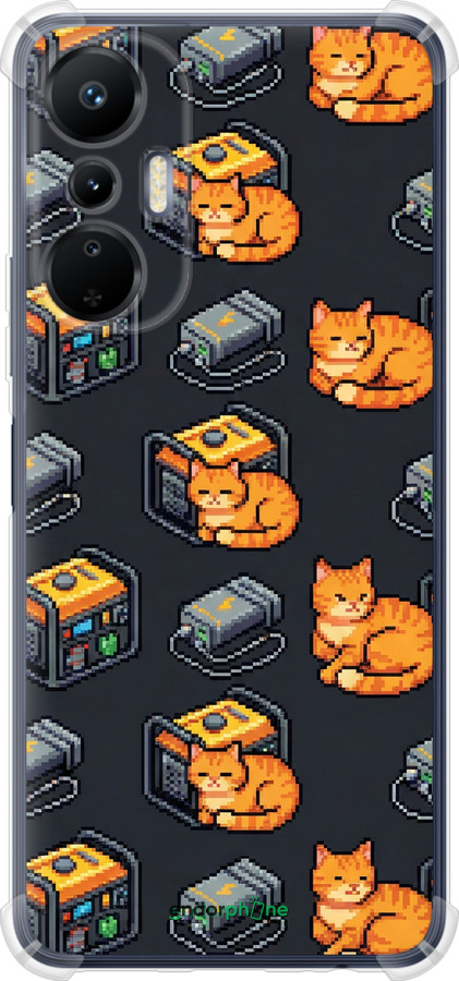 Силикон с усиленными углами чехол Autonomous Zone для Infinix Hot 20s - 6771sp-2965 изображение 