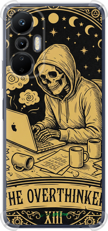 Силикон с усиленными углами чехол The Overthinker для Infinix Hot 20s - 6774sp-2965 изображение 