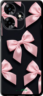 TPU чехол Coquette Ribbons Dark Coquette для Infinix Hot 30 - 6767b-3046 изображение 