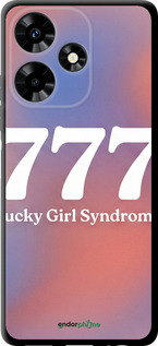 TPU чехол 'Aesthetic Aura Gradient 777 Lucky Energy' для Infinix Hot 30 изображение 5