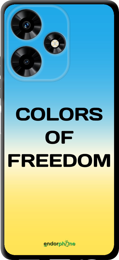 TPU чехол Colors of Freedom для Infinix Hot 30 - 5453b-3046 изображение 