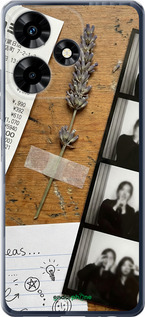 Силиконовый чехол Aesthetic Scrapbook Collage для Infinix Hot 30 - 6773u-3046 изображение 