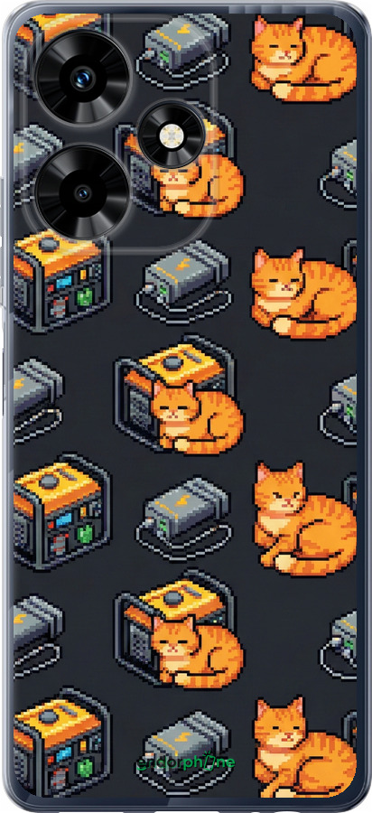 Силиконовый чехол Autonomous Zone для Infinix Hot 30 - 6771u-3046 изображение 