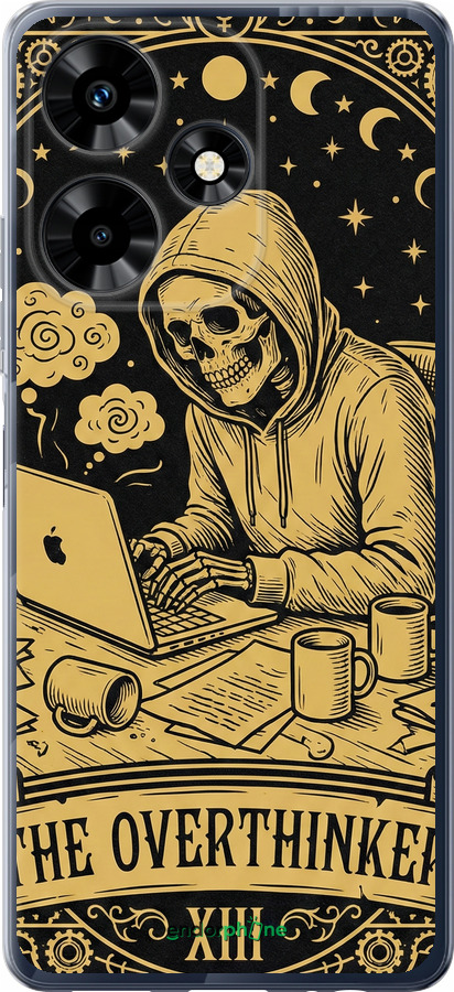 Силіконовий чехол The Overthinker для Infinix Hot 30 - 6774u-3046 изображение 