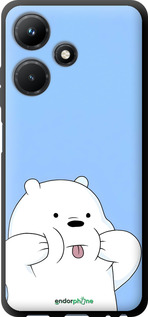 TPU чехол Милый мишка для Infinix Hot 30i - 6357b-3045 изображение 