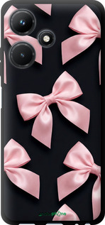 TPU чехол Coquette Ribbons Dark Coquette для Infinix Hot 30i - 6767b-3045 изображение 