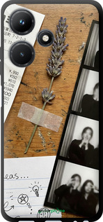 TPU чехол Aesthetic Scrapbook Collage для Infinix Hot 30i - 6773b-3045 изображение 