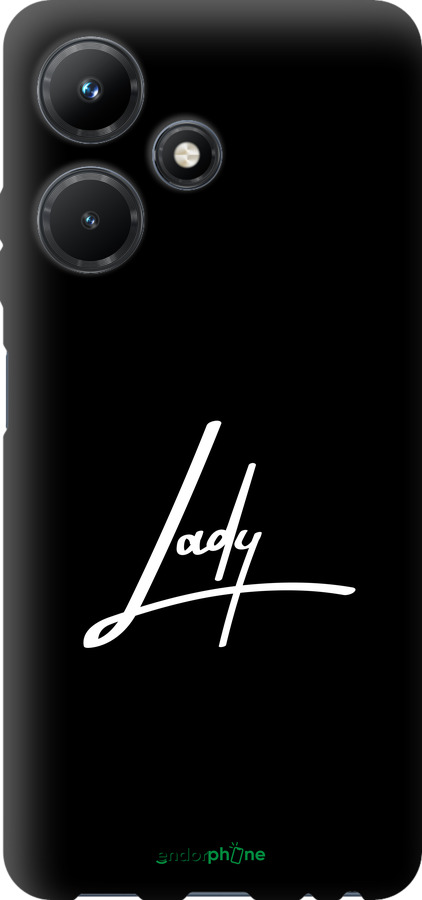 TPU чехол Lady 2 для Infinix Hot 30i - 4867b-3045 изображение 