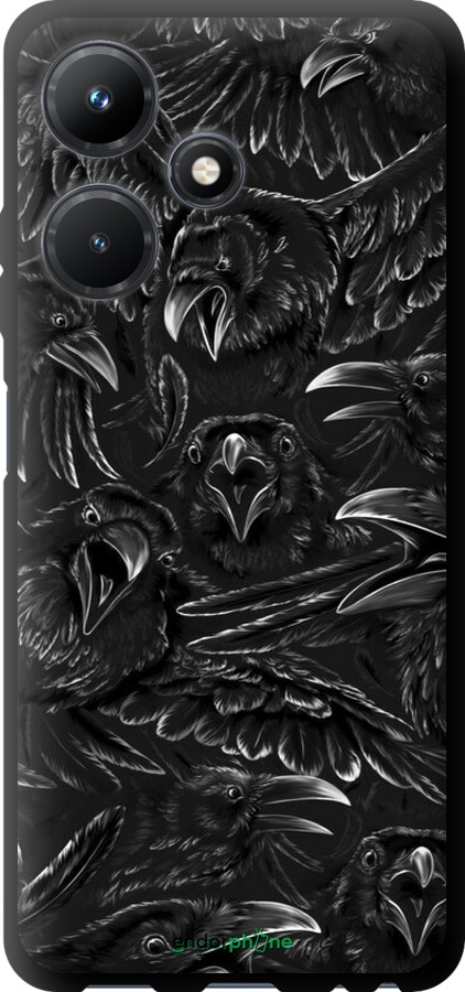 TPU чехол Вороня лють для Infinix Hot 30i - 6474b-3045 изображение 