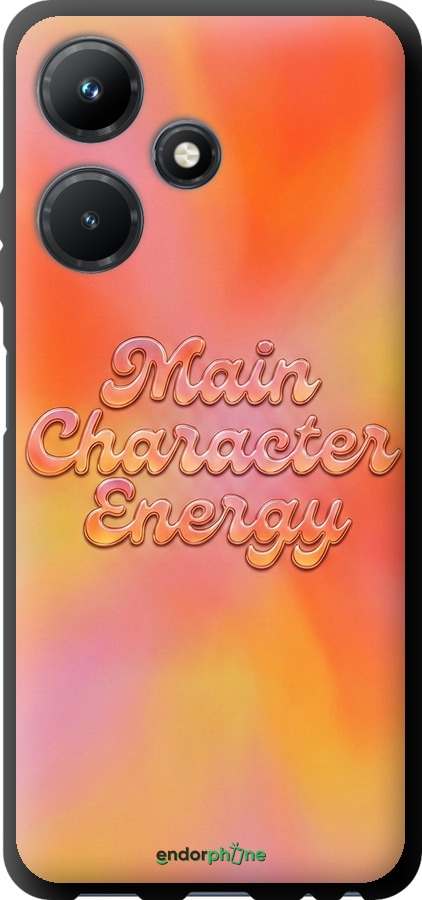 TPU чехол Aura Gradient Main Character Energy Aesthetic Y2K для Infinix Hot 30i - 6783b-3045 изображение 