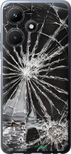 Силиконовый чехол Glass для Infinix Hot 30i - 6608u-3045 изображение 