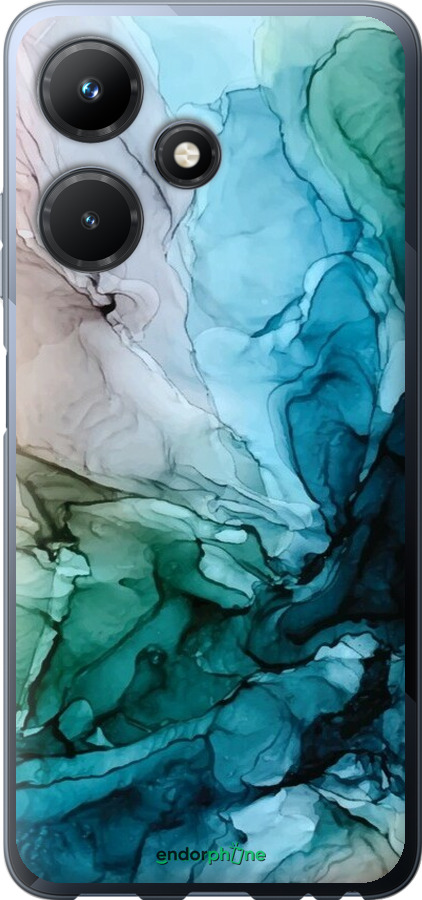 Силіконовий чехол З абстрактним малюнком барвисті Солоні береги для Infinix Hot 30i - 6405u-3045 изображение 