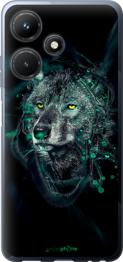 Силиконовый чехол Wolf для Infinix Hot 30i - 6610u-3045 изображение 