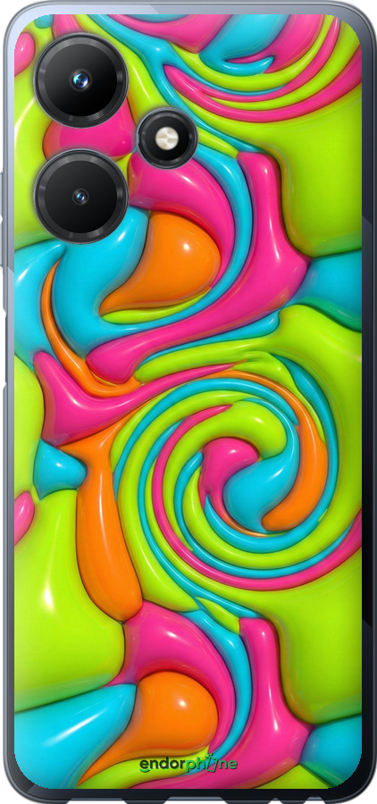 Силиконовый чехол Y2K Jelly Dream для Infinix Hot 30i - 6780u-3045 изображение 