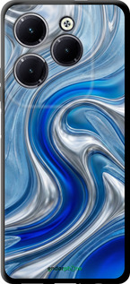 TPU чехол Liquid Chrome для Infinix Hot 40 Pro - 6781b-3736 изображение 